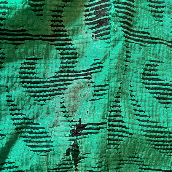 Tibi Skirt, Green and Black Size 8 (runs smaller) - Picture 5 of 6